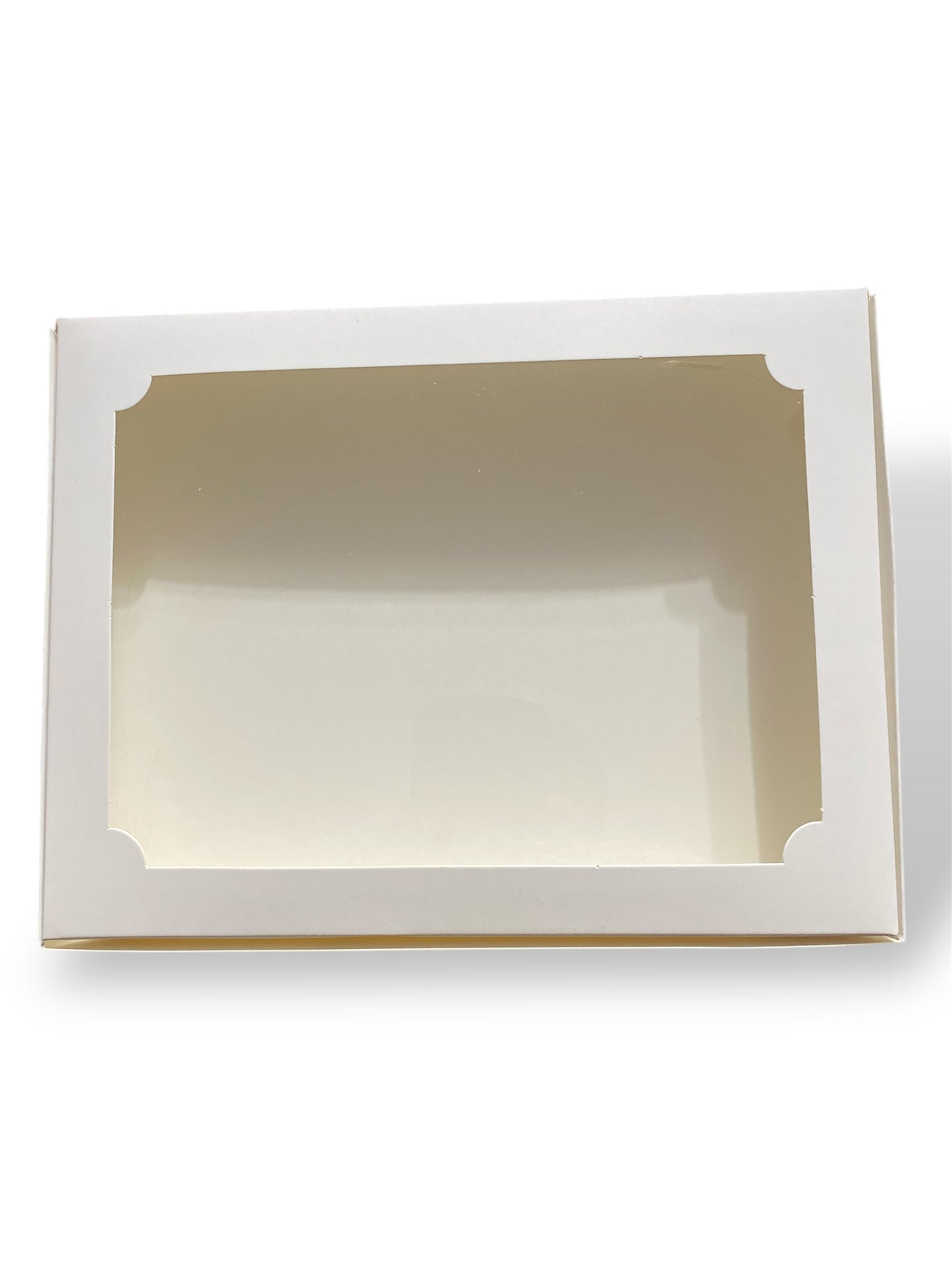 Caja para 12 alfajor baja con visor