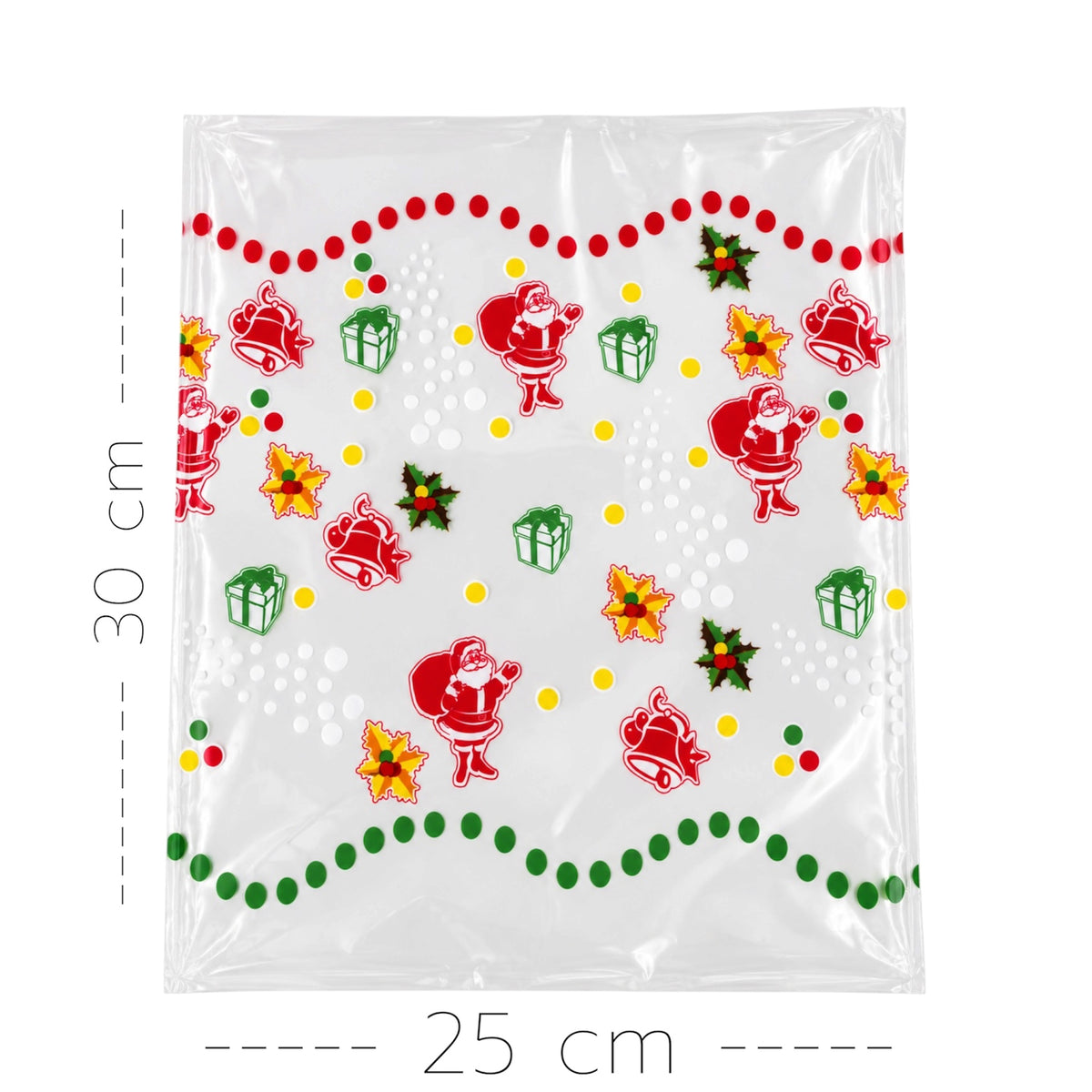 100 bolsa para pan de pascua 1/2 kg