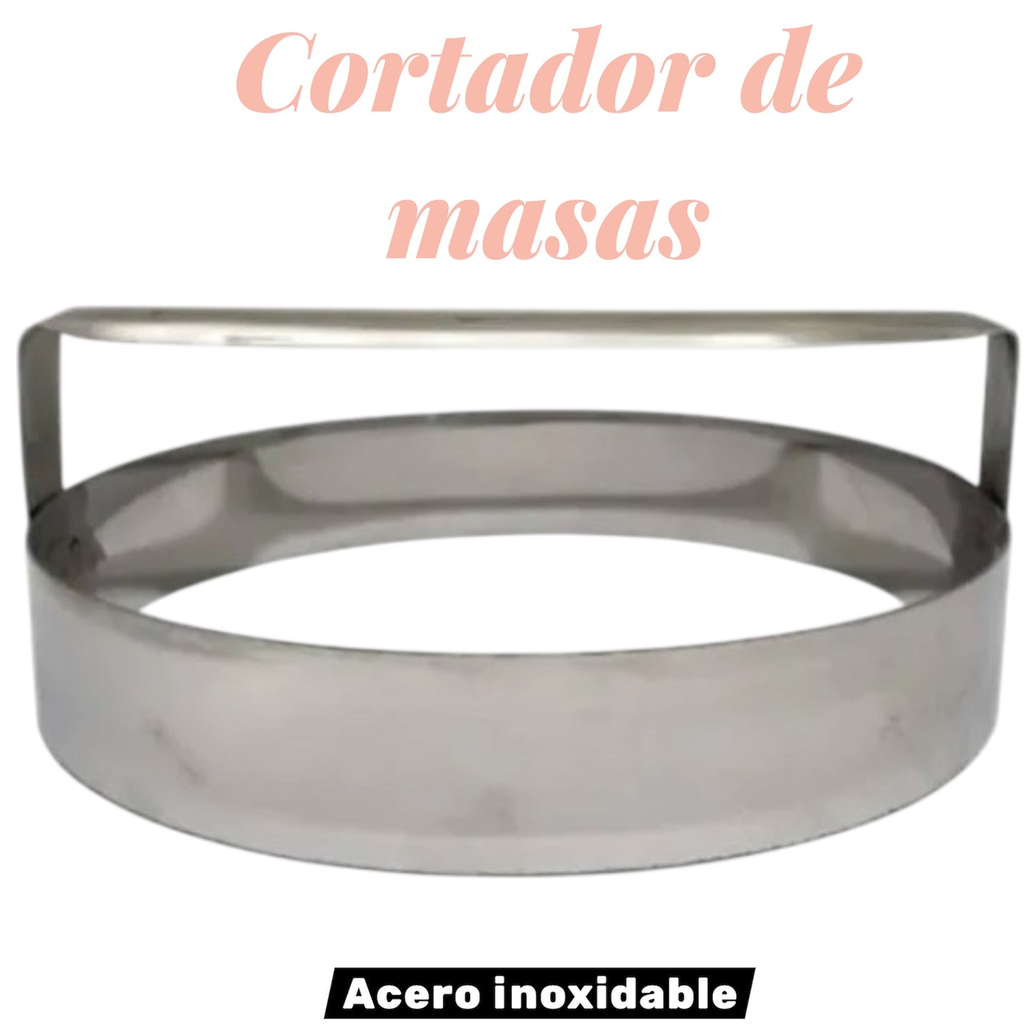 Cortador de masa 24cm acero inoxidable