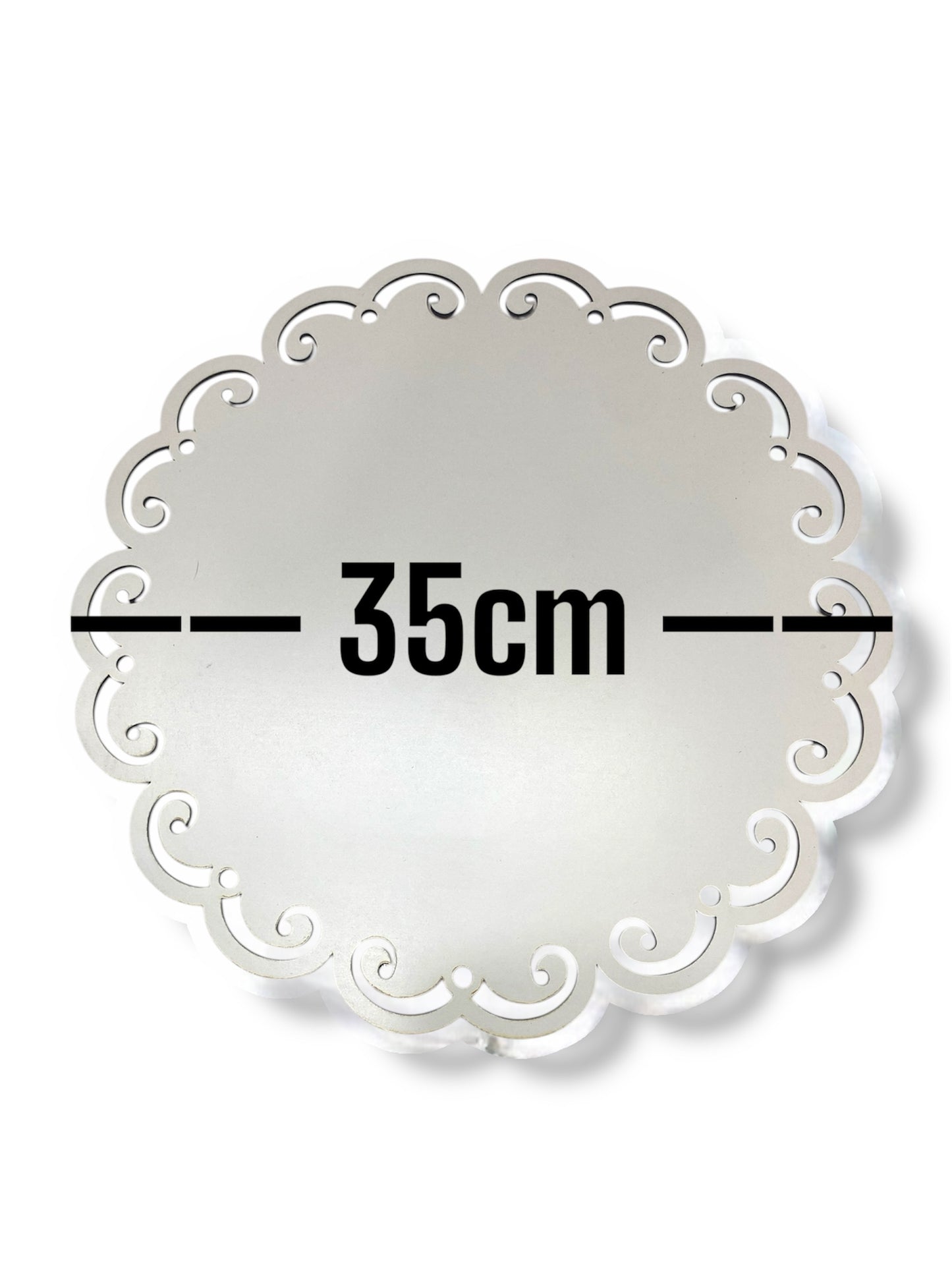 Base MDF con diseño 35 cm