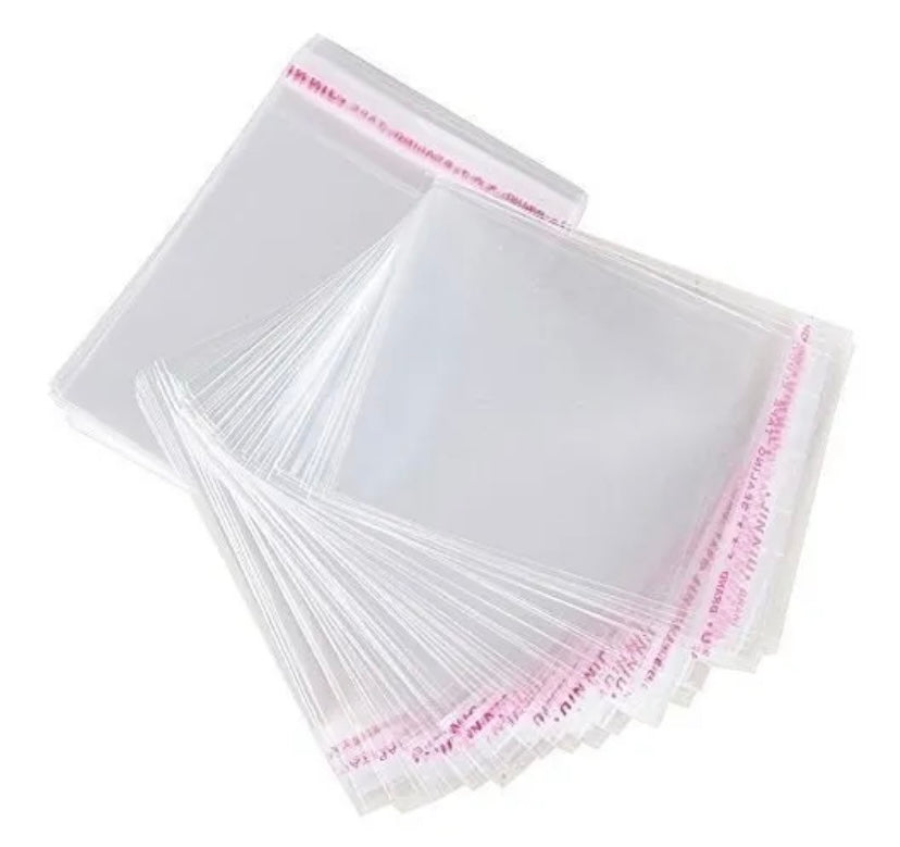 Bolsa Celofán con Adhesivo 8x12cm - 100 unidades