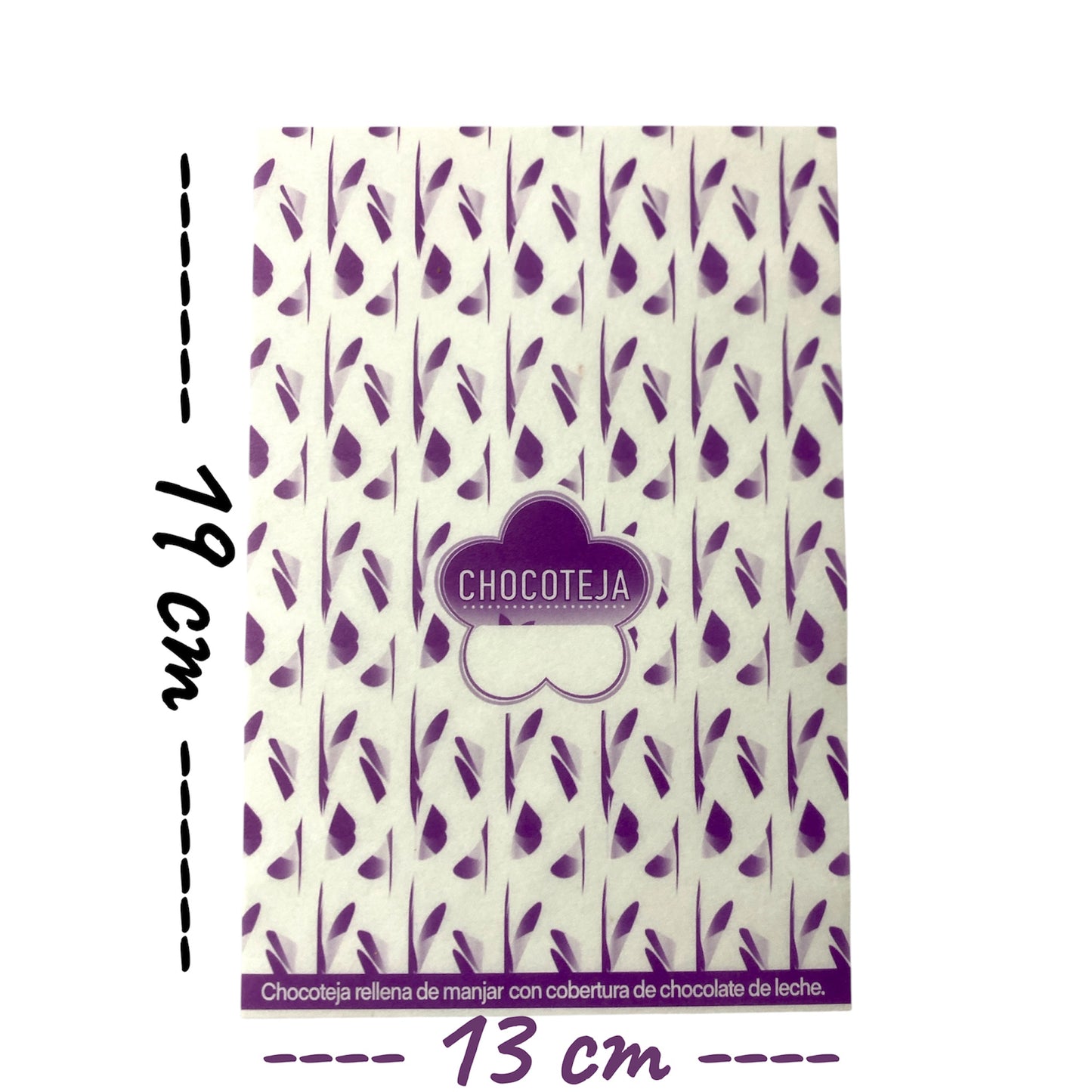 100 Papeles para Chocotejas 13x19 - Morado