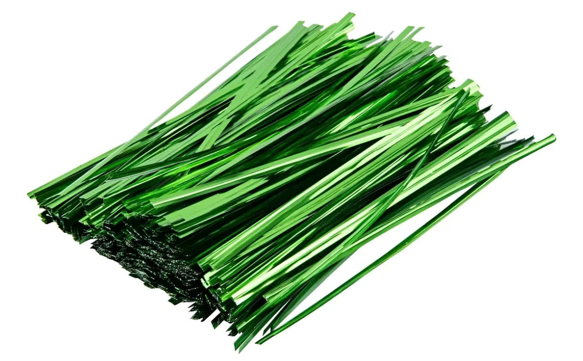 700 amarras plásticas 8 cm Verde
