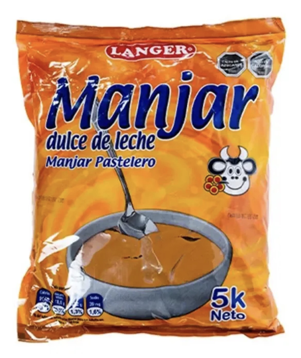 Manjar Repostero Langer 5kg