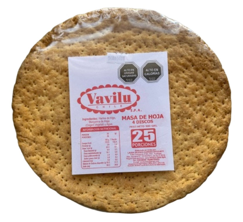 Disco masa de hoja 25 personas - Vavilu