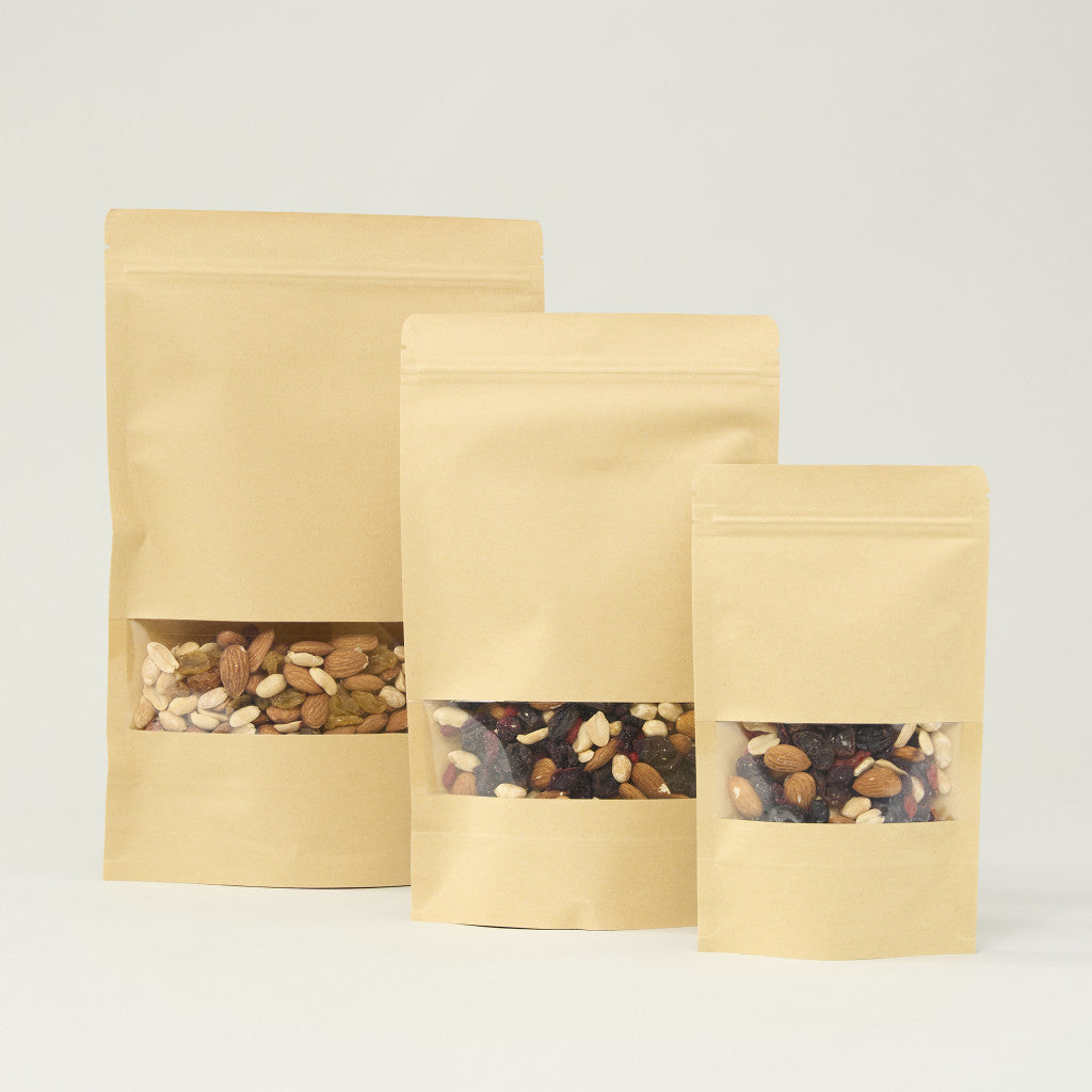 Bolsa Doypack 10x15 con visor - 50 unidades