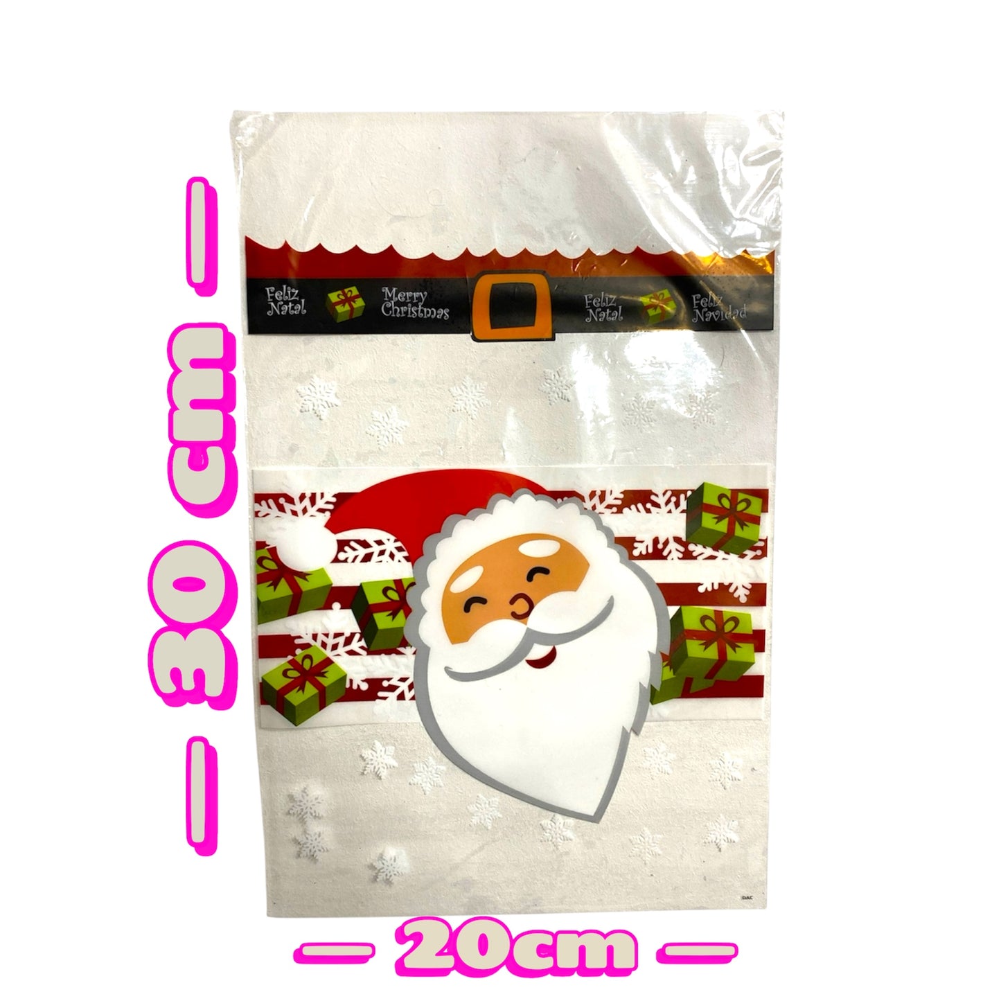 Bolsa pan de pascua 1/4 Pascuero - 100 unid