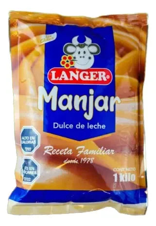 Manjar Dulce de Leche Langer 1Kg