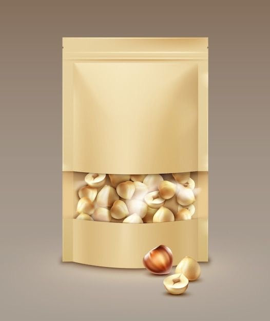 Bolsas doypack 26x35 con visor - 50 unidades