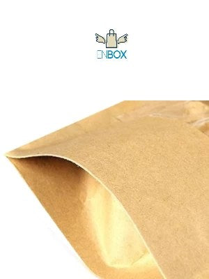 Bolsa Kraft Doypack 17x24 - 50 unidades