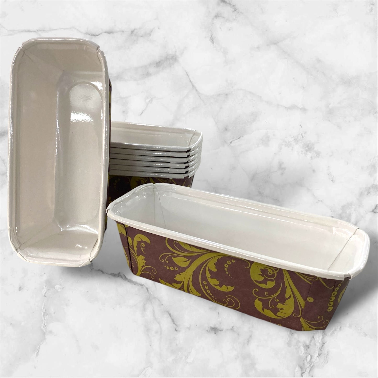 Molde queque inglés 450gr - 10 unidades