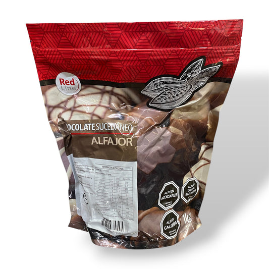 Chocolate Semi amargo Alfajor RED LINE - 1 kilo
