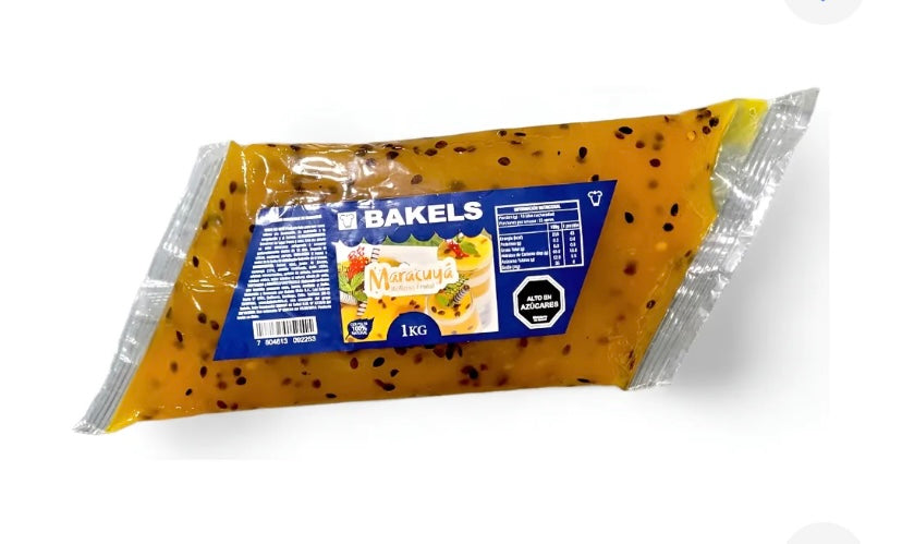Relleno Maracuya bakels 1 kilo.
