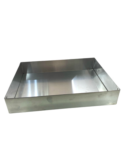 Molde de aluminio Rectangular 30x40 Desmontable