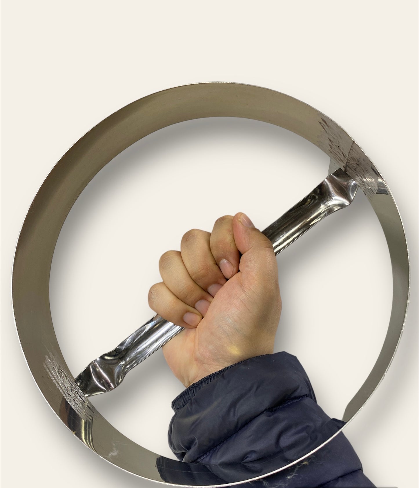 Cortador de Masas 22cm acero inoxidable