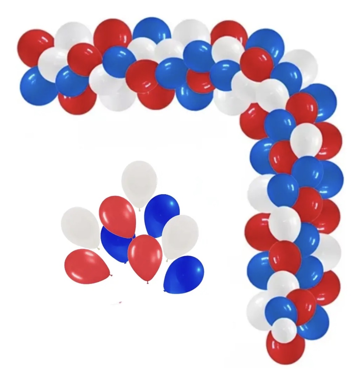 50 Globos Tricolor Fiestas Patrias n10