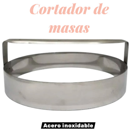 Cortador de masa 24cm acero inoxidable