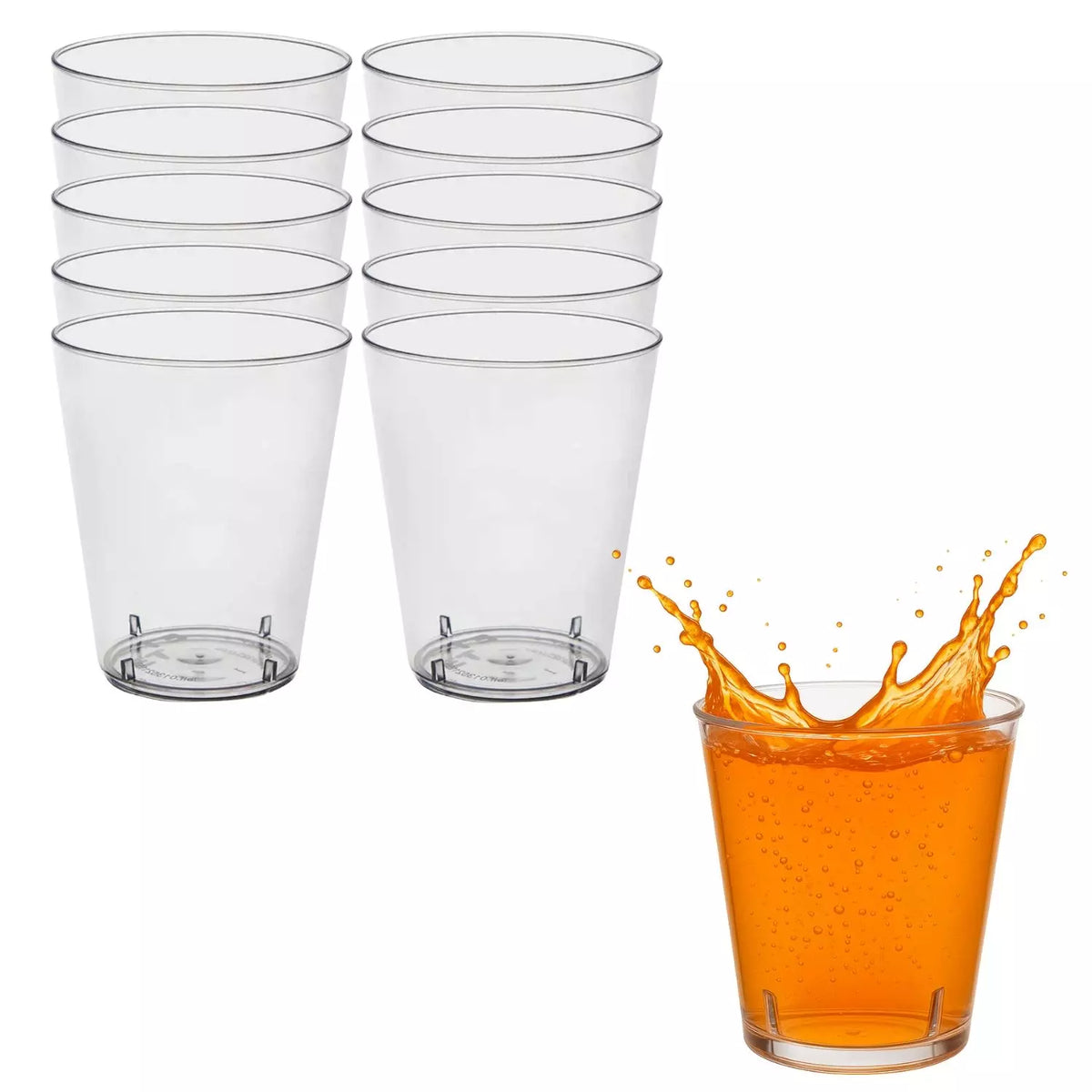 Pack 25 vaso acrílico 7oz - vaso Holandés