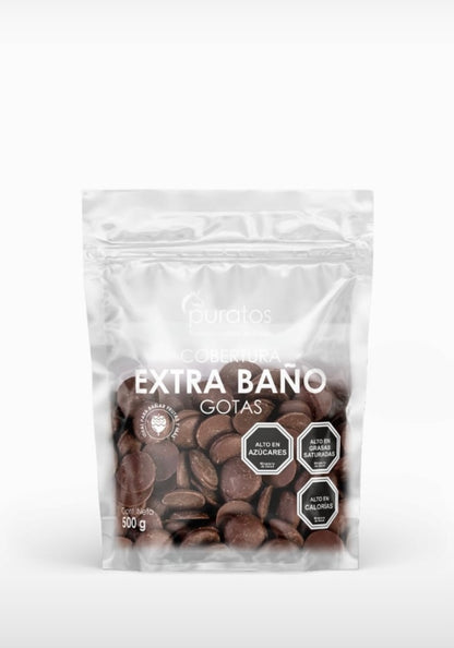 Cobertura Chocolate Semi amargo en gota Puratos 500gr