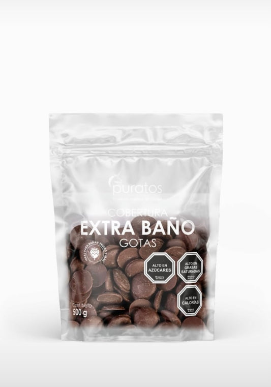 Cobertura Chocolate Semi amargo en gota Puratos 500gr