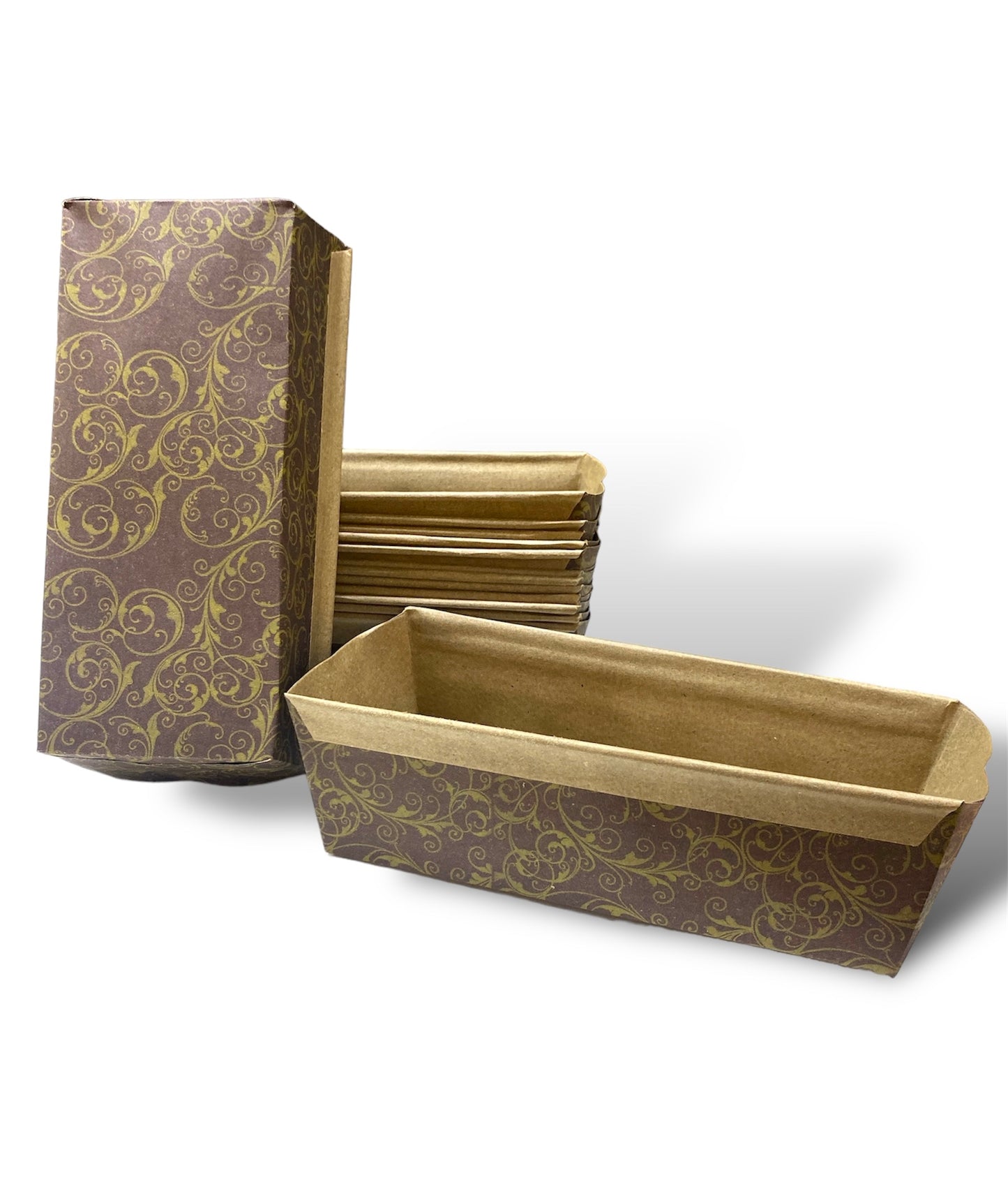 Molde queque inglés 600gr - 10 unidades