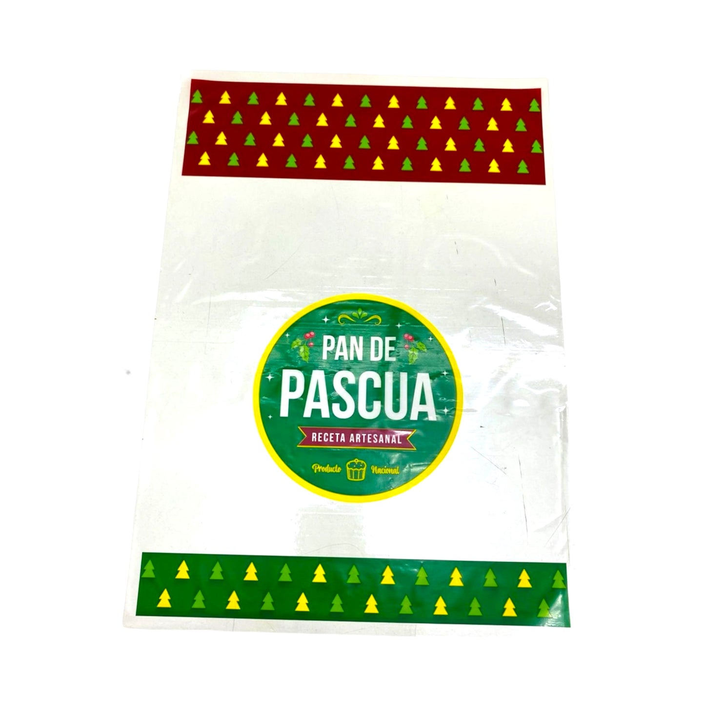 Bolsa para pan de pascua 1/2 kilo - 100 unid