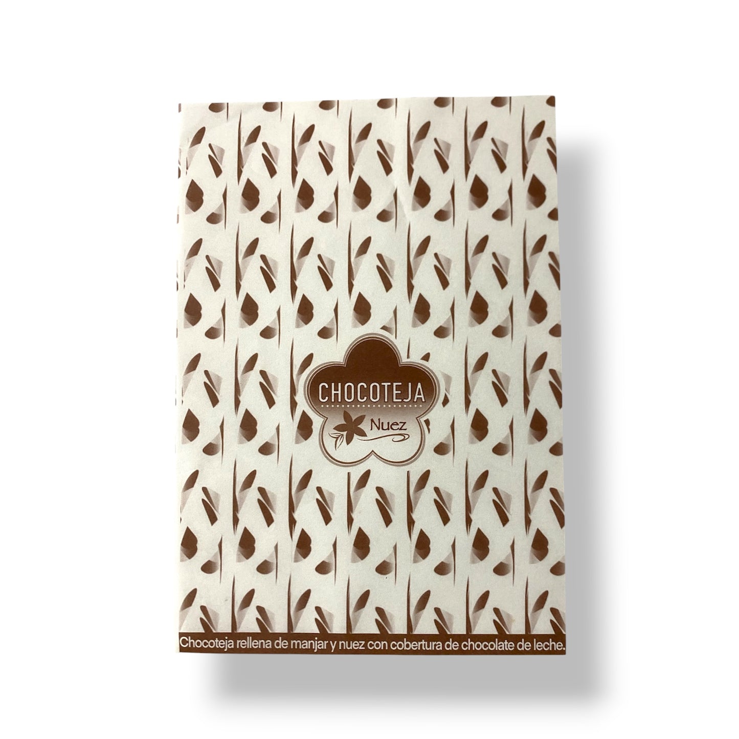 100 Papel para Chocotejas 13x19 - Nuez.