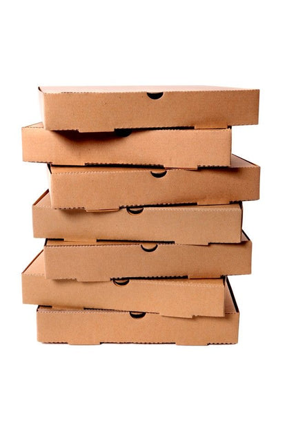 Caja pizza mediana 32x32x4cm - 50 unid