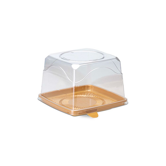 Cúpula de torta Cuadrada 18cm - G32QA