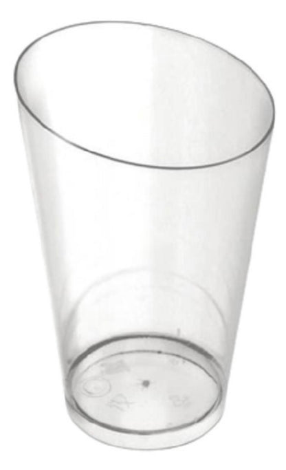 Vaso Diagonal acrílico 60ml - 20 unidades
