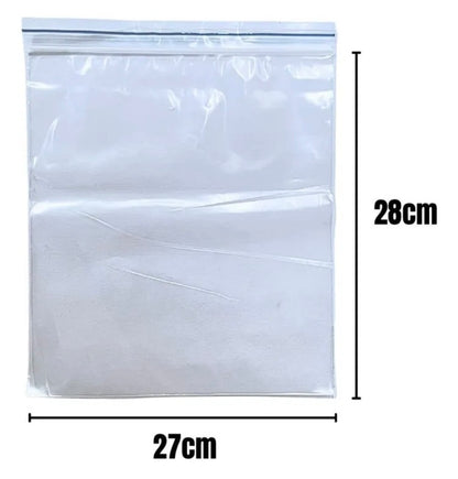 Bolsa zipper 27x28 - 100 unidades