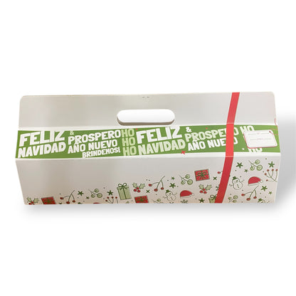 Caja pan de jamón con diseño - 40cm