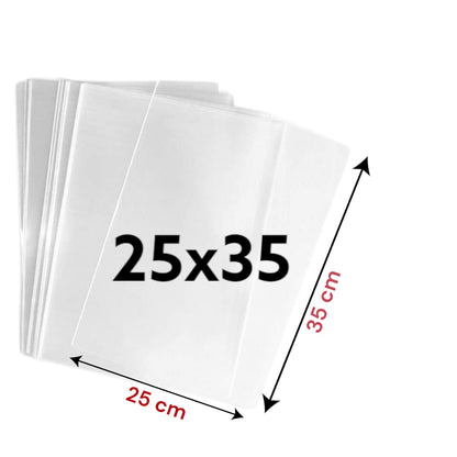 Bolsa Celofan 25x35. Bolsa Polipropileno 100 unid
