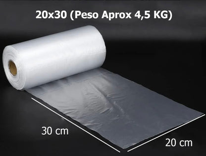 Bolsa Rollo Pre Picado 20x30 - 5kg aprox