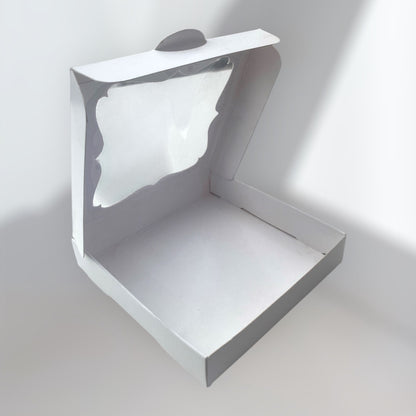 Caja Para 4 alfajor con visor - 10 unidades