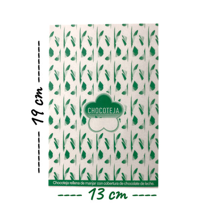 100 Papeles para Chocotejas 13x19 - Verde