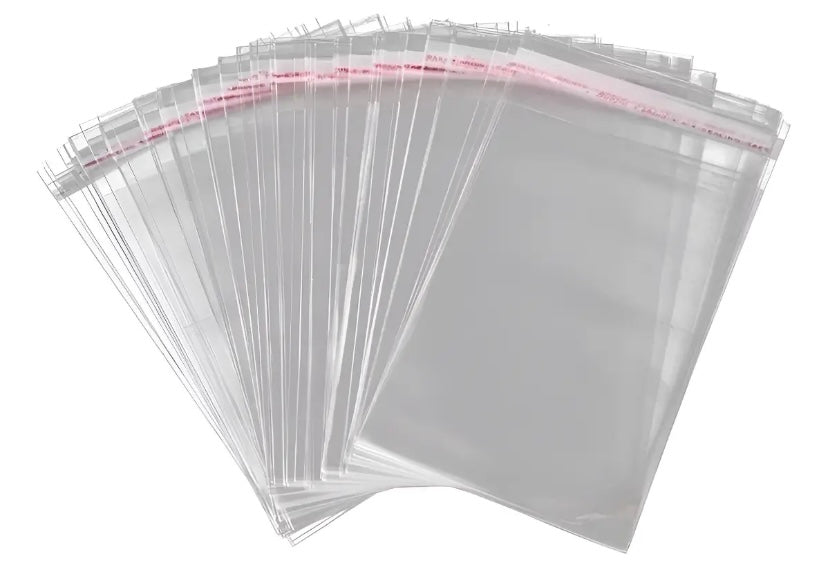 Bolsa Celofan con Adhesivo 16x24 - 100 unidades