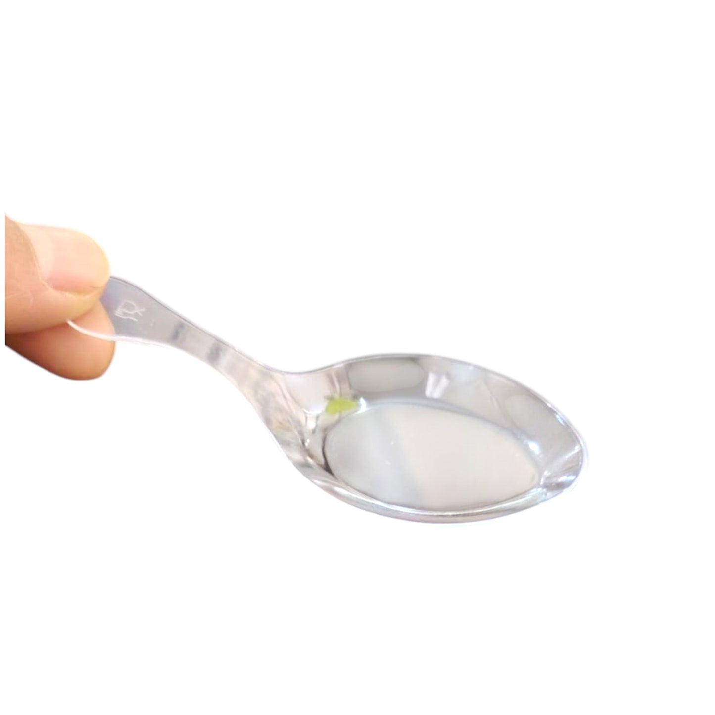Cuchara acrílica para degustación ceviche - 50 unid
