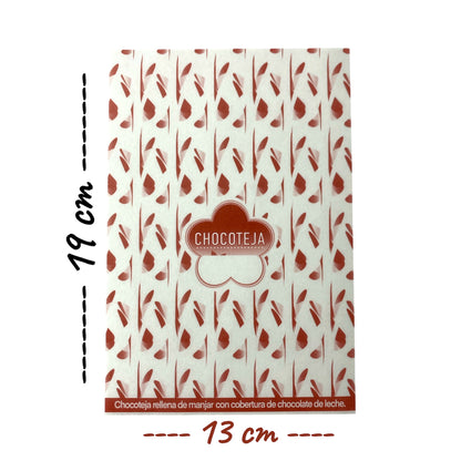 100 Papeles para Chocotejas 13x19 - Marrón