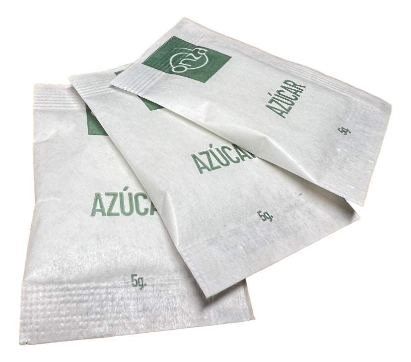 Azúcar en sachet 5 gramos - 200 unidades