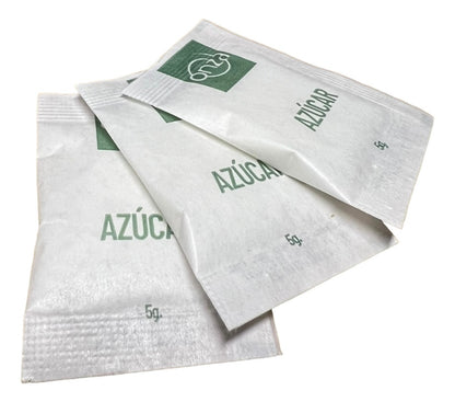 Azúcar en sachet 5 gramos - 200 unidades