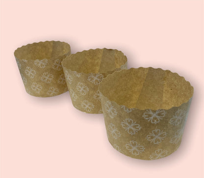 Molde pan de pascua 100gr - 100 unidades