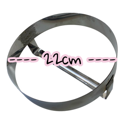 Cortador de Masas 22cm acero inoxidable