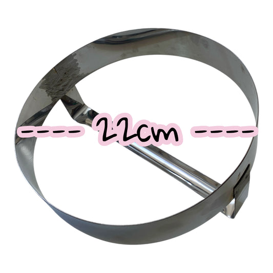 Cortador de Masas 22cm acero inoxidable