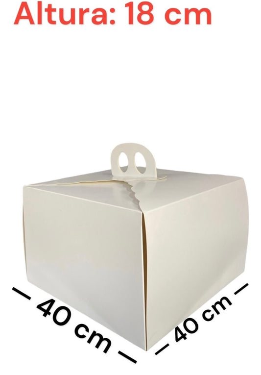 Caja Torta 40x40x 18cm