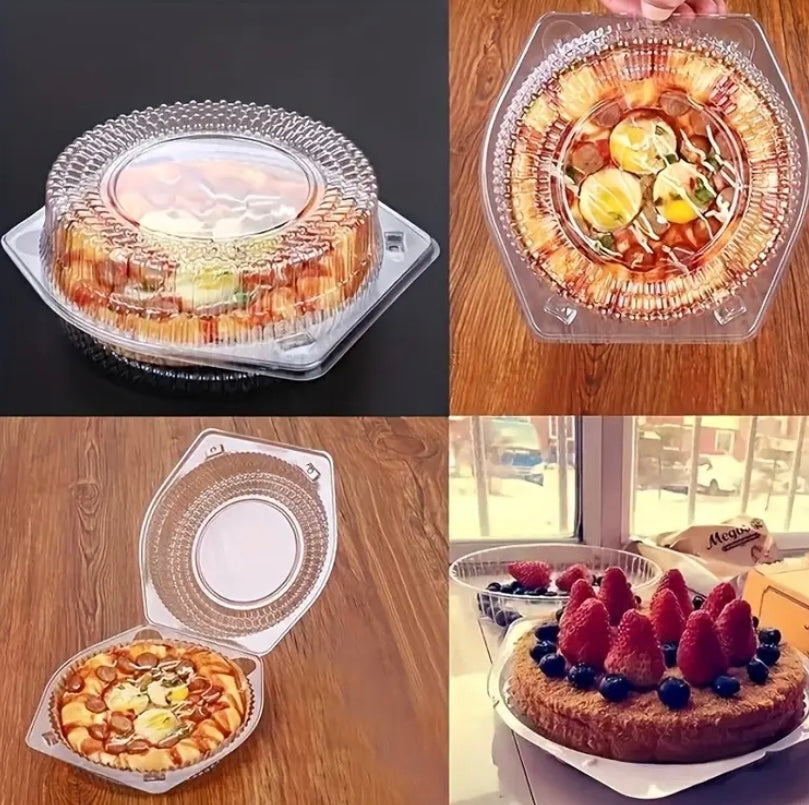 Cupula de tartaleta transparente 24 cm