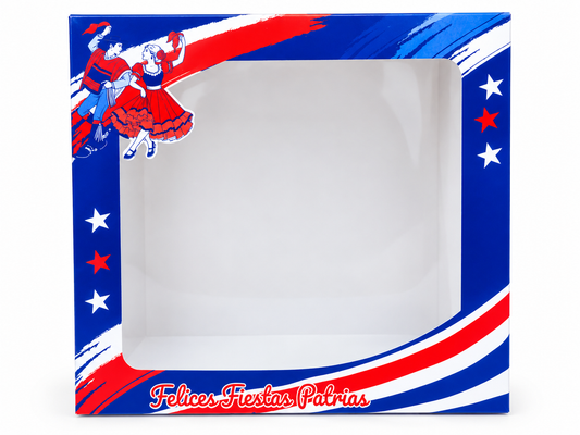 Caja auto armable Fiestas patrias 21x20x7cm