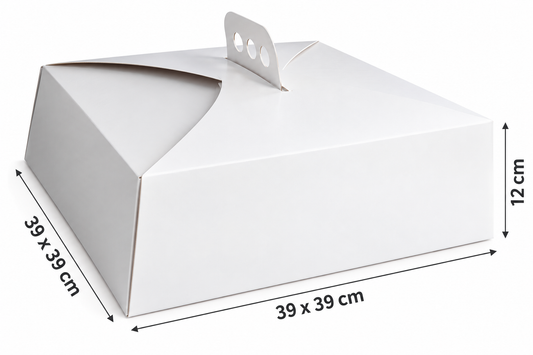 Caja para torta 39x39x12cm
