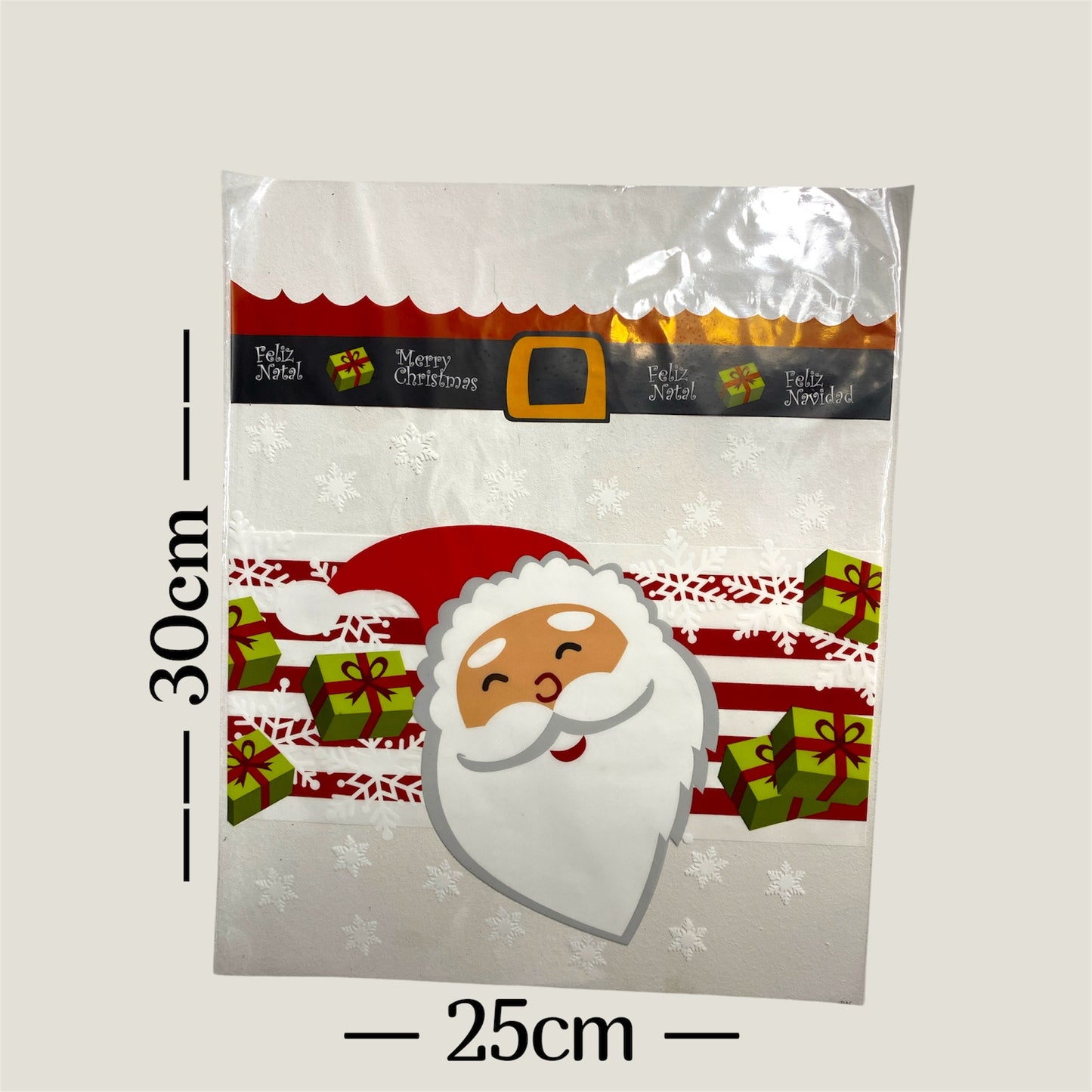 Bolsa pan de pascua 1/2 kilo - 10 unidades