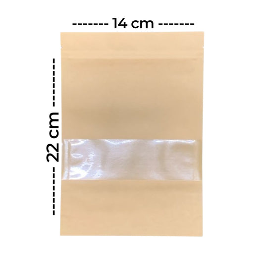 Bolsa doypack 14x22 cm - 50 unidades